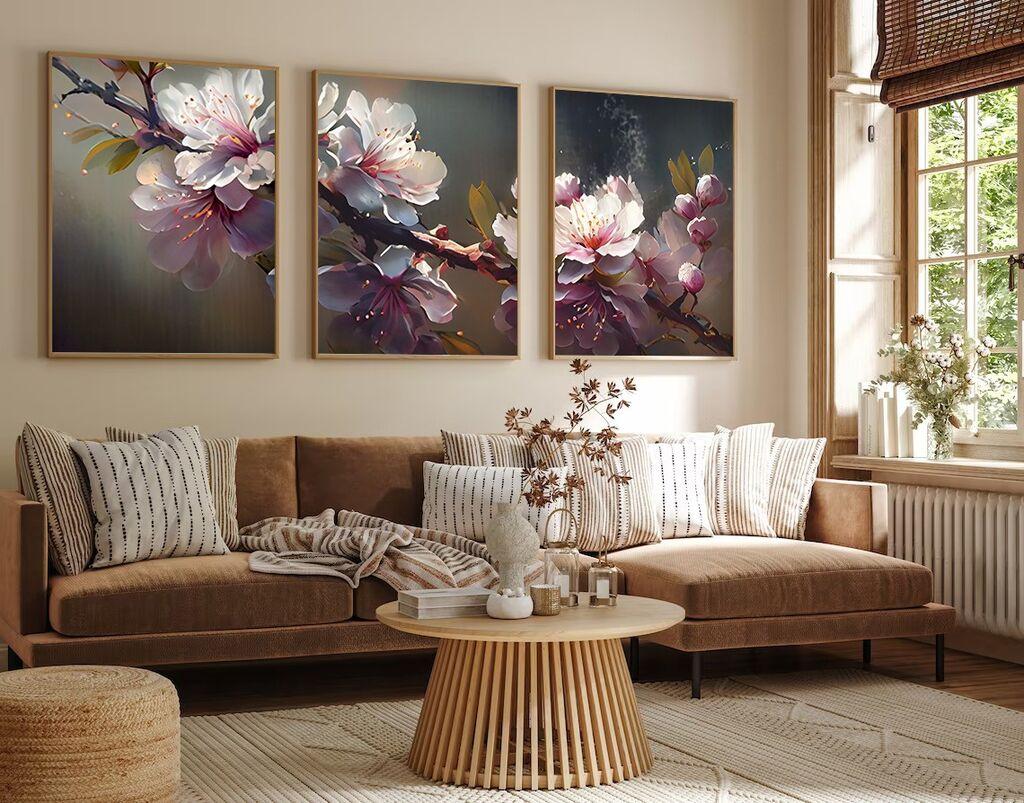 Wallity Uramljena slika Huhu222, 20x30 cm , 3 dela