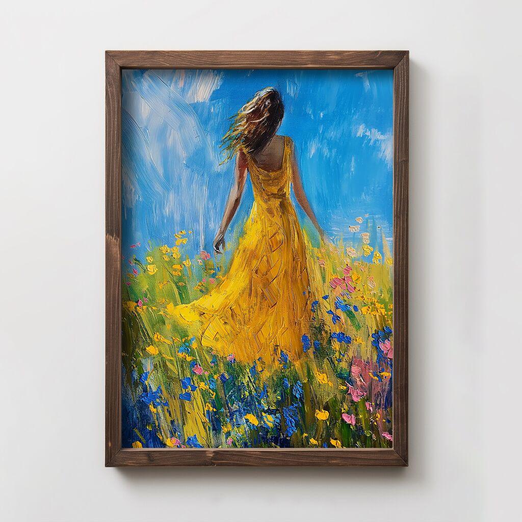 Wallity Slika TUN099, 50 x 70 x 3 cm