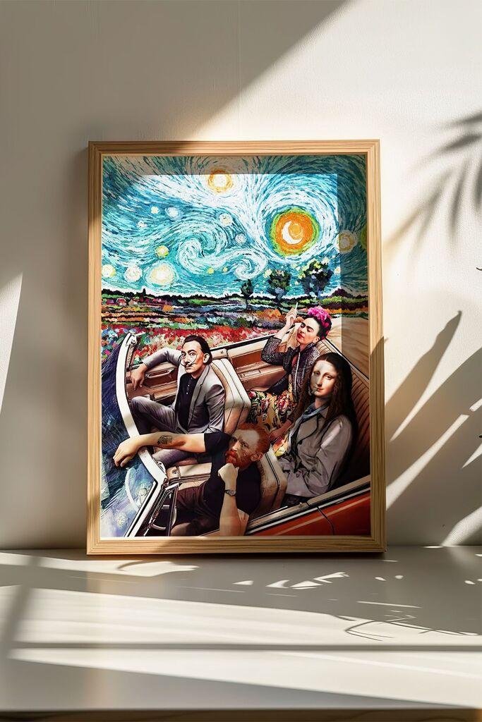Uokvirena slika Wallity Artsmdftek38, 50x70 cm