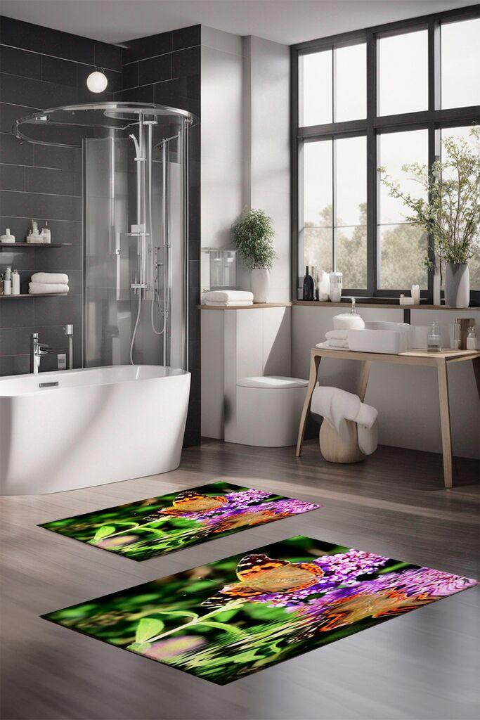 L'essentiel Maison Set prostirki za kupatilo CT-5111, 2 komada, šarene