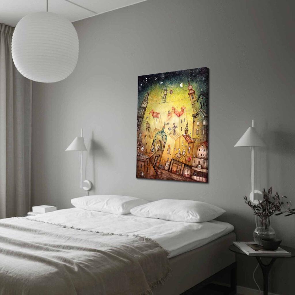 Wallity Slika na platnu 70x100cm