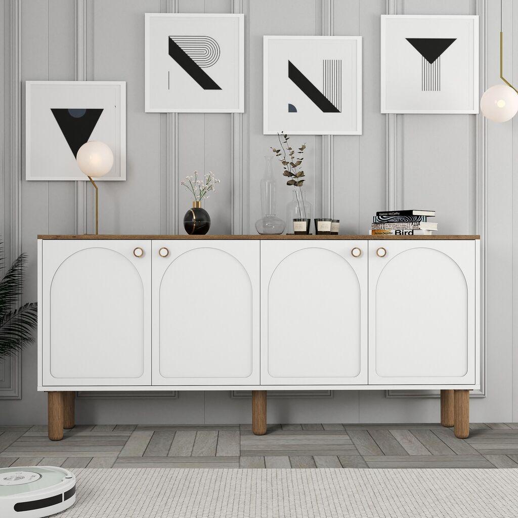 Hanah Home Konzolni sto Bohem 848, 180x84x35 cm, Bijela