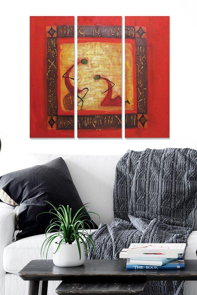 Wallity Slika MDF10257, 70x50 cm, 3 dela