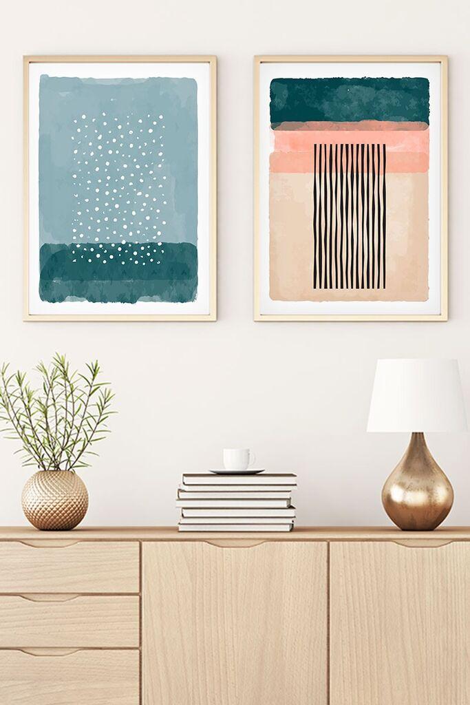 Wallity Uramljena slika Huhu54, 30x40 cm , 2 dela