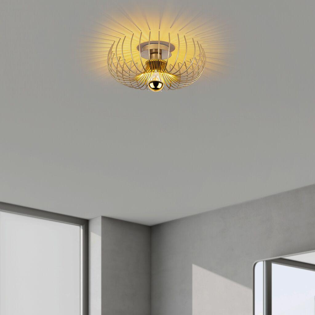 Opviq Luster Karsortel-N-641-1, 36x36x12cm, IP20, zlatna