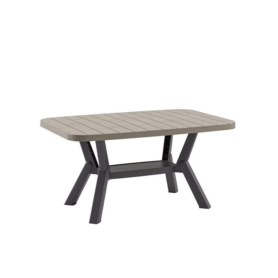 Hanah Home Club sto Silva, 90x52.5x45 cm, Siva