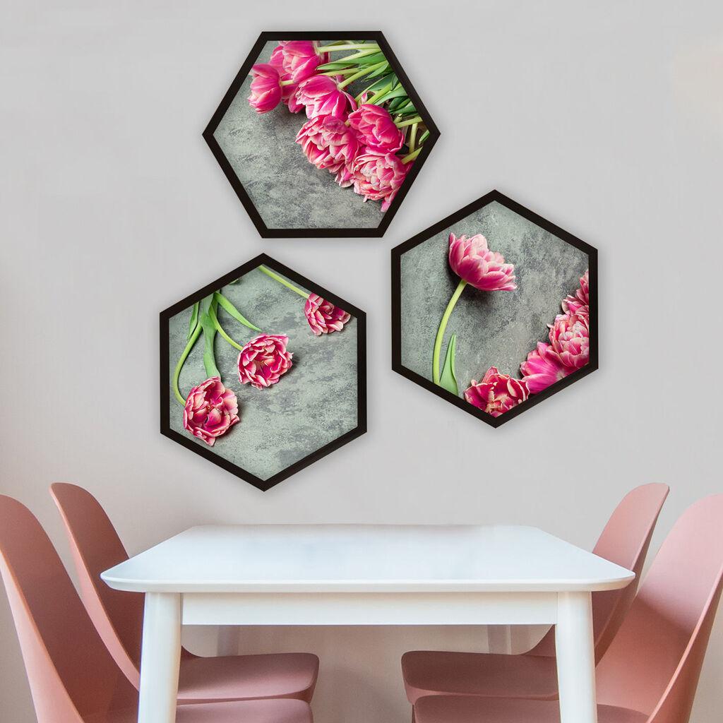 Wallity Uramljena slika 6GEN540481320, 35x35 cm, 3 dela
