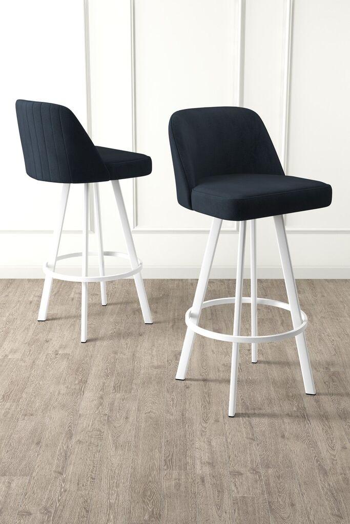 Hanah Home set barskih stolica Atex, 44x105x42 cm, 6 dijelova, antracit