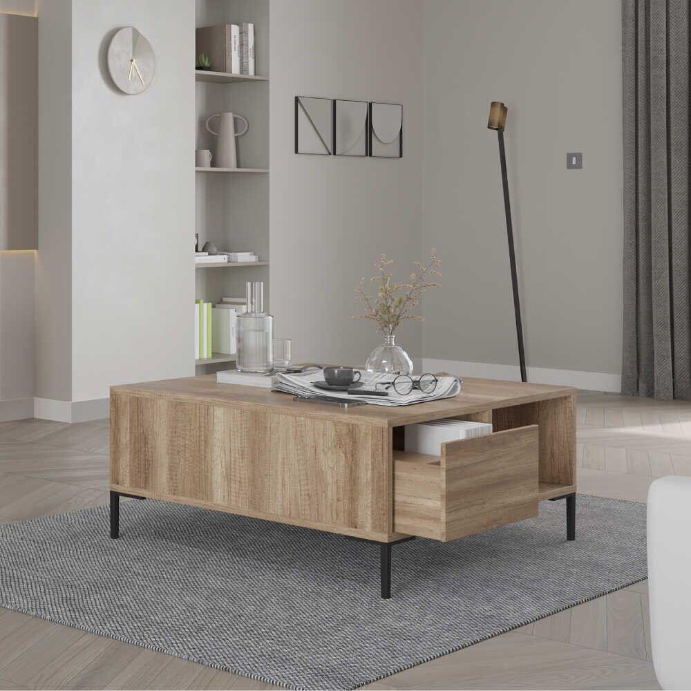 Hanah Home Club sto Shp-660-Tt-1, 90x42x90 cm, Smeđa