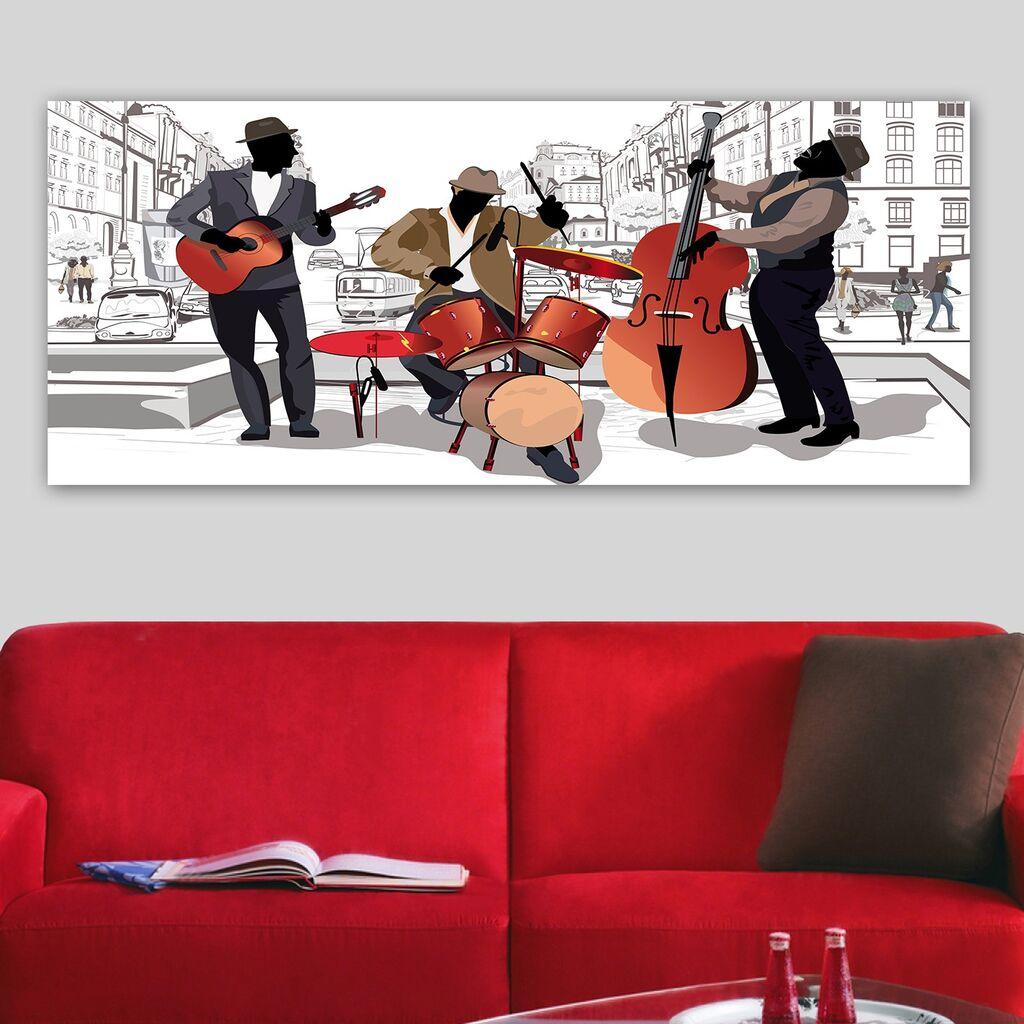 Wallity Slika na platnu 50x120cm