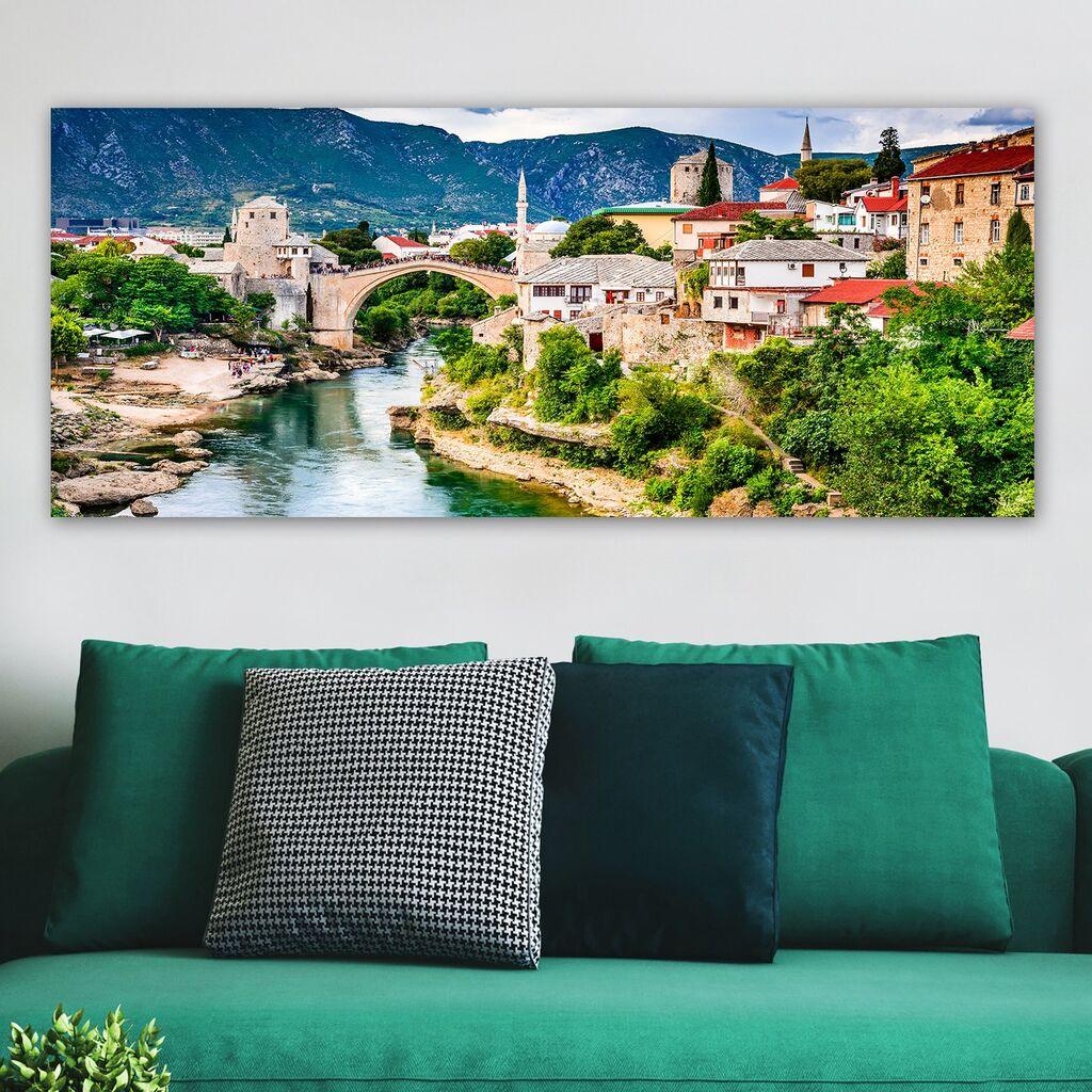 Wallity Slika na platnu 50x120cm