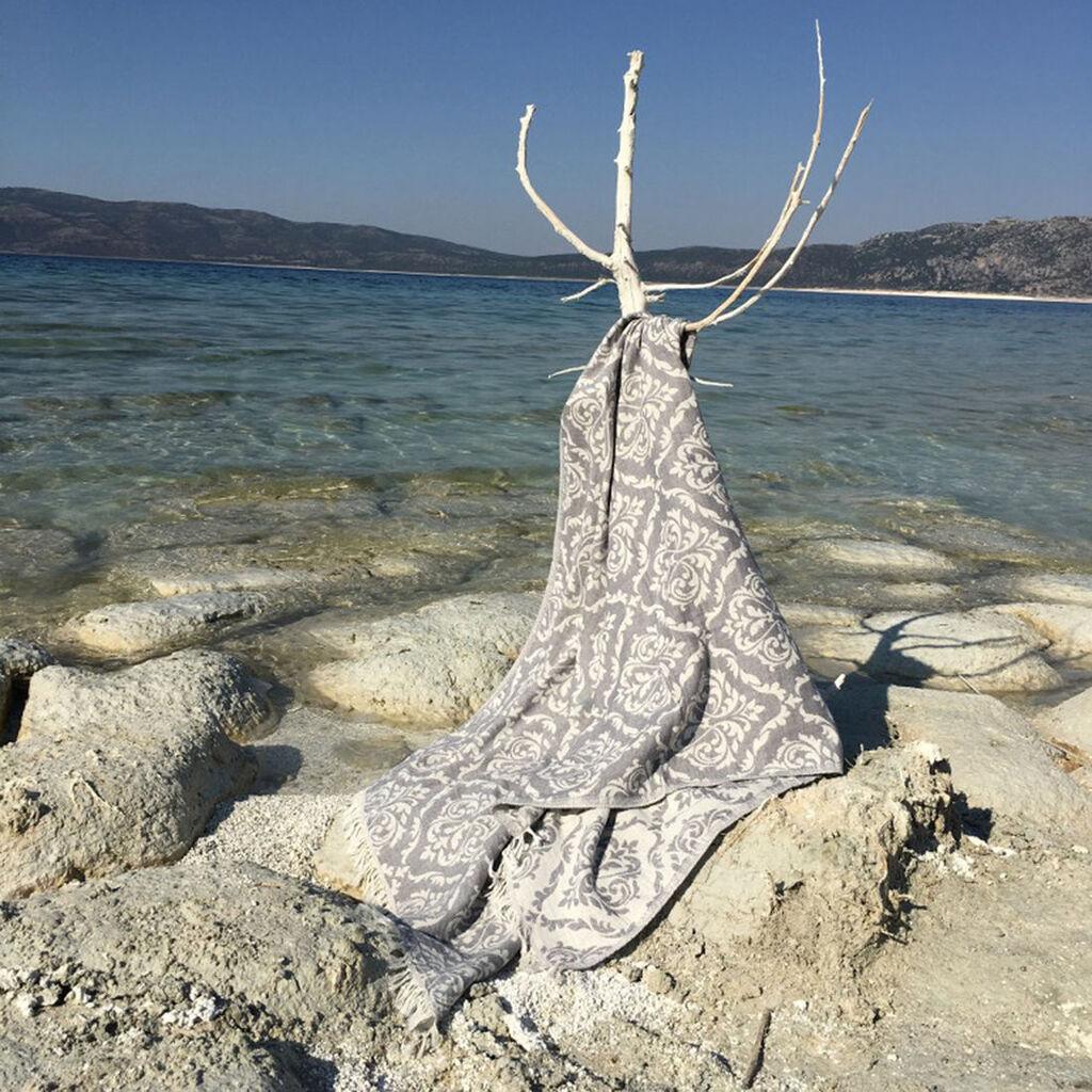 L'essentiel Maison Ručnik za plažu 90x170cm Siva
