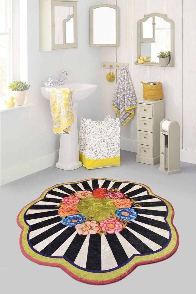 L'essentiel Maison Kupaonski tepih 140cm Šaren