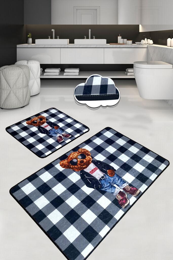 L'essentiel Maison Set od 2 kupaonska tepiha Šarene