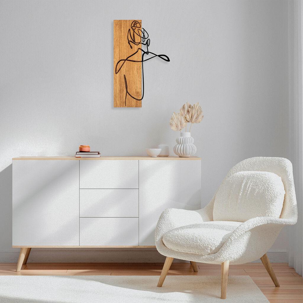Wallity Zidna dekoracija MA-295, 36 x 58 cm,  Smeđa