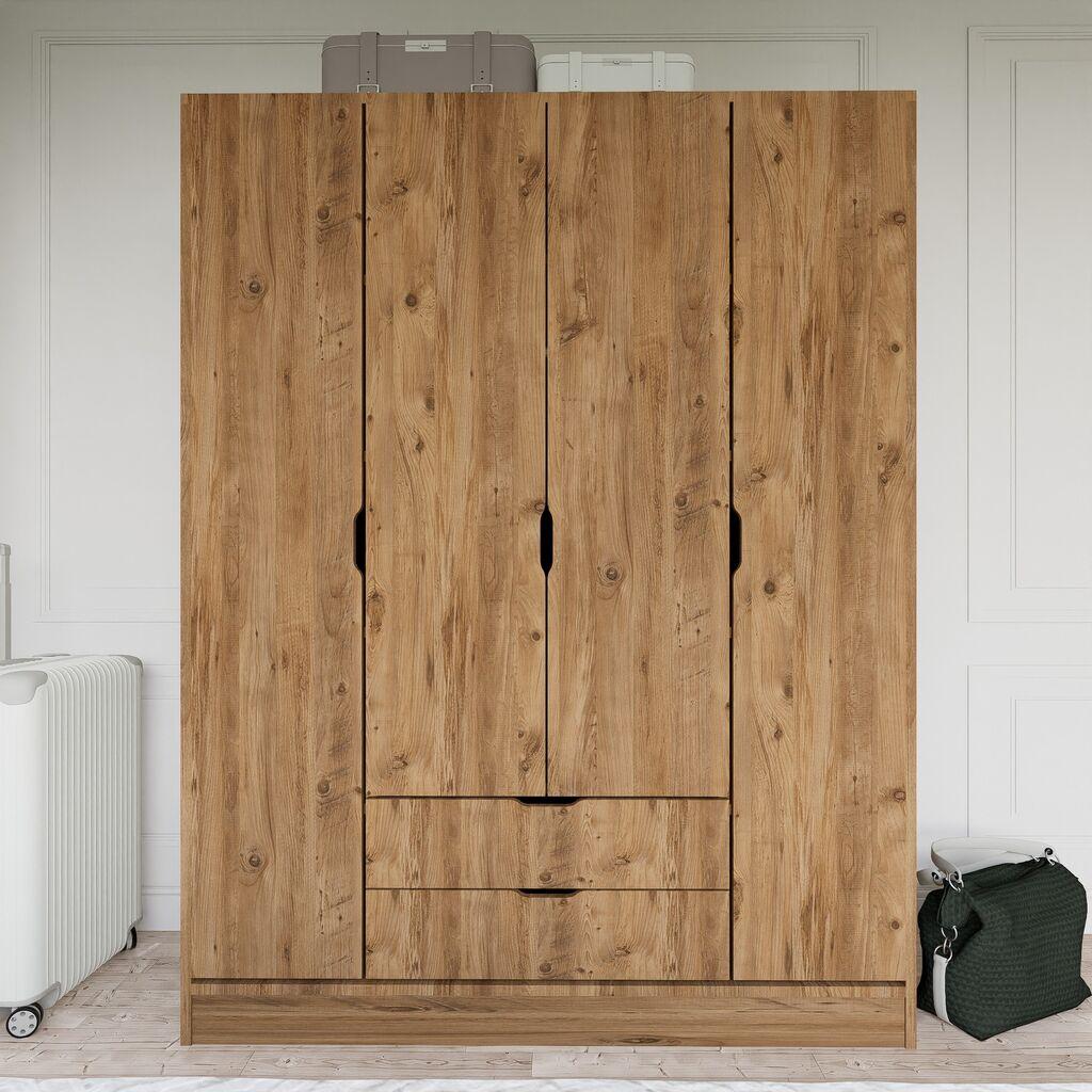 Hanah Home Ormar 1600-140, 140x182x45 cm, Orah