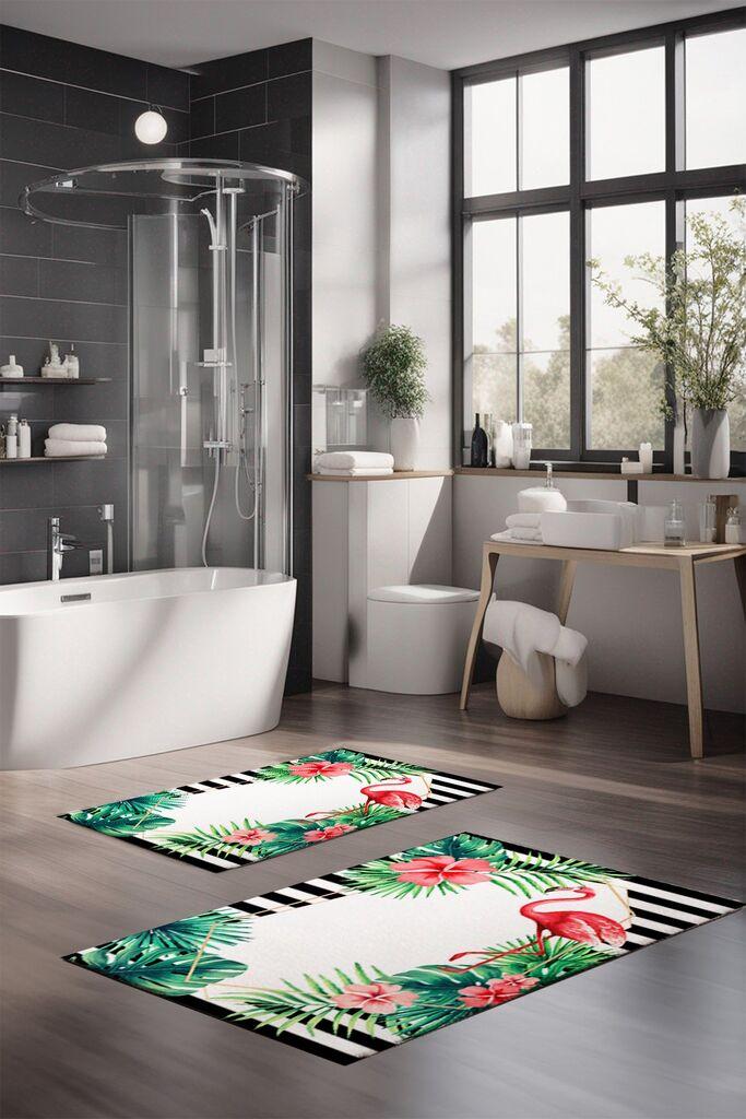 L'essentiel Maison Set tepiha za kupatilo CT-5319, 2 komada, šareni