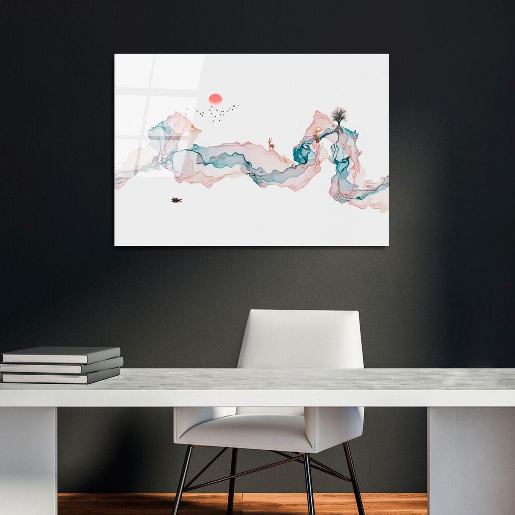 Wallity Slika od kaljenog stakla 70x100cm