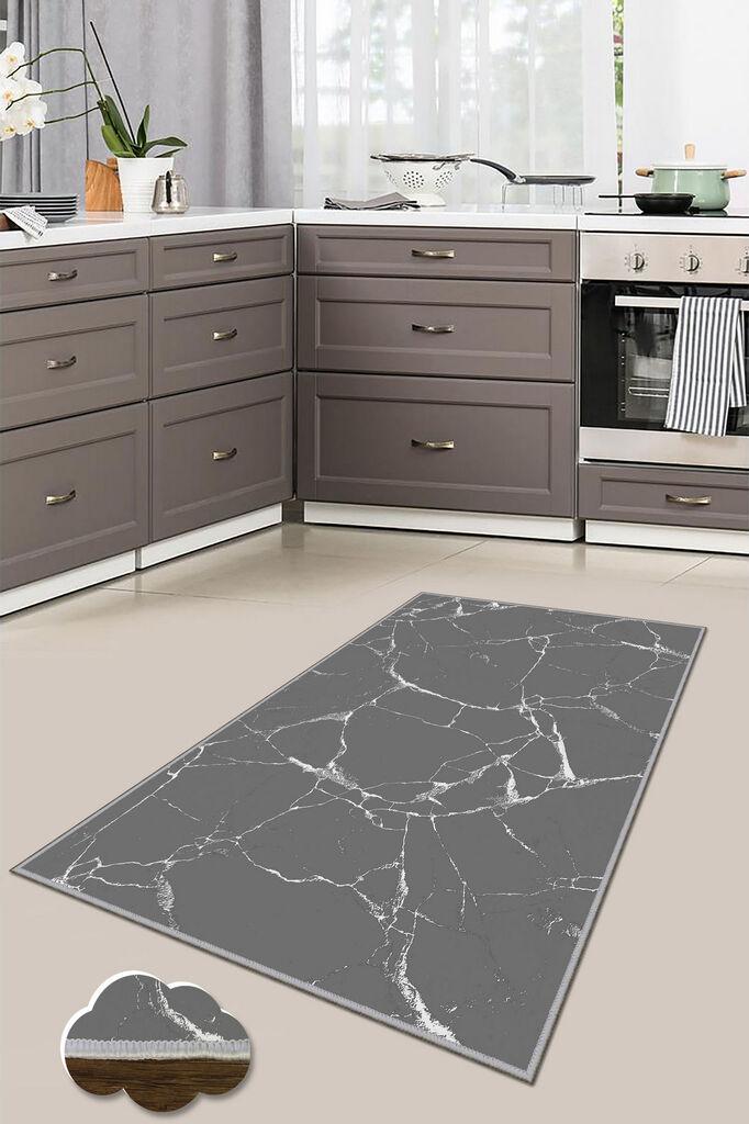 Conceptum Hypnose tepih Wookece208, 100x300 cm, siva