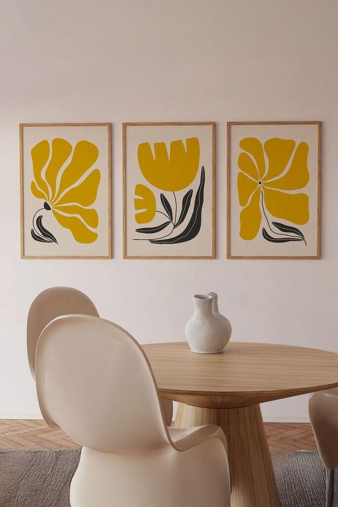 Wallity Slika Ersy3Ham17, 3 dela, 33 x 48 cm