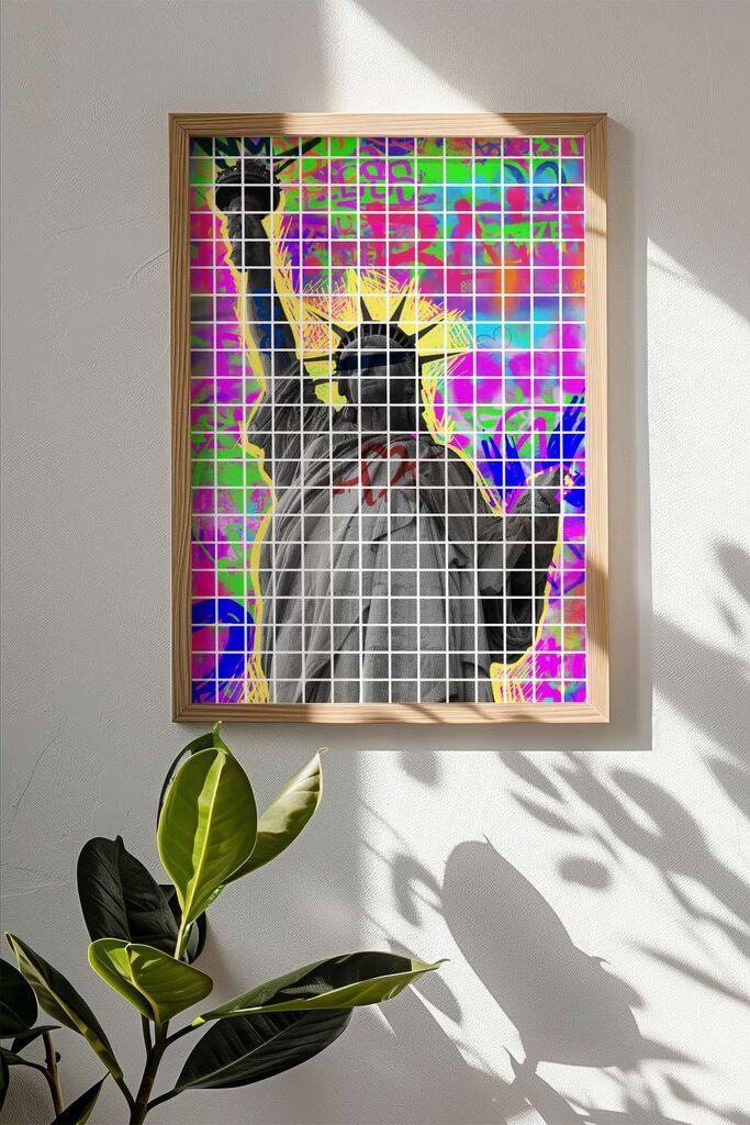 Wallity Popkare6 uramljenih slika, 33x48 cm