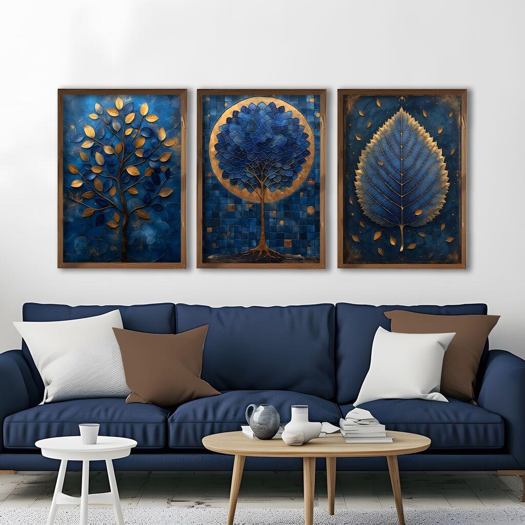 Wallity Slika GE262, 3 dela, 35 x 47 cm
