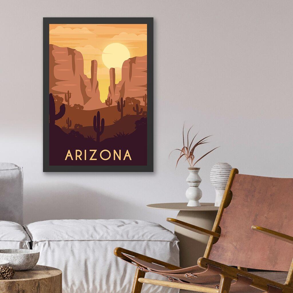 Wallity Uramljena slika Arizona, 40x55 cm