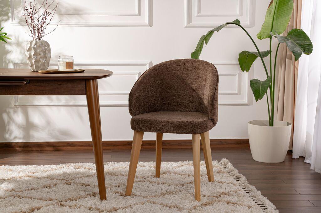 Hanah Home Bentley set trpezarijskih stolica, 2 dijela, boja kafe