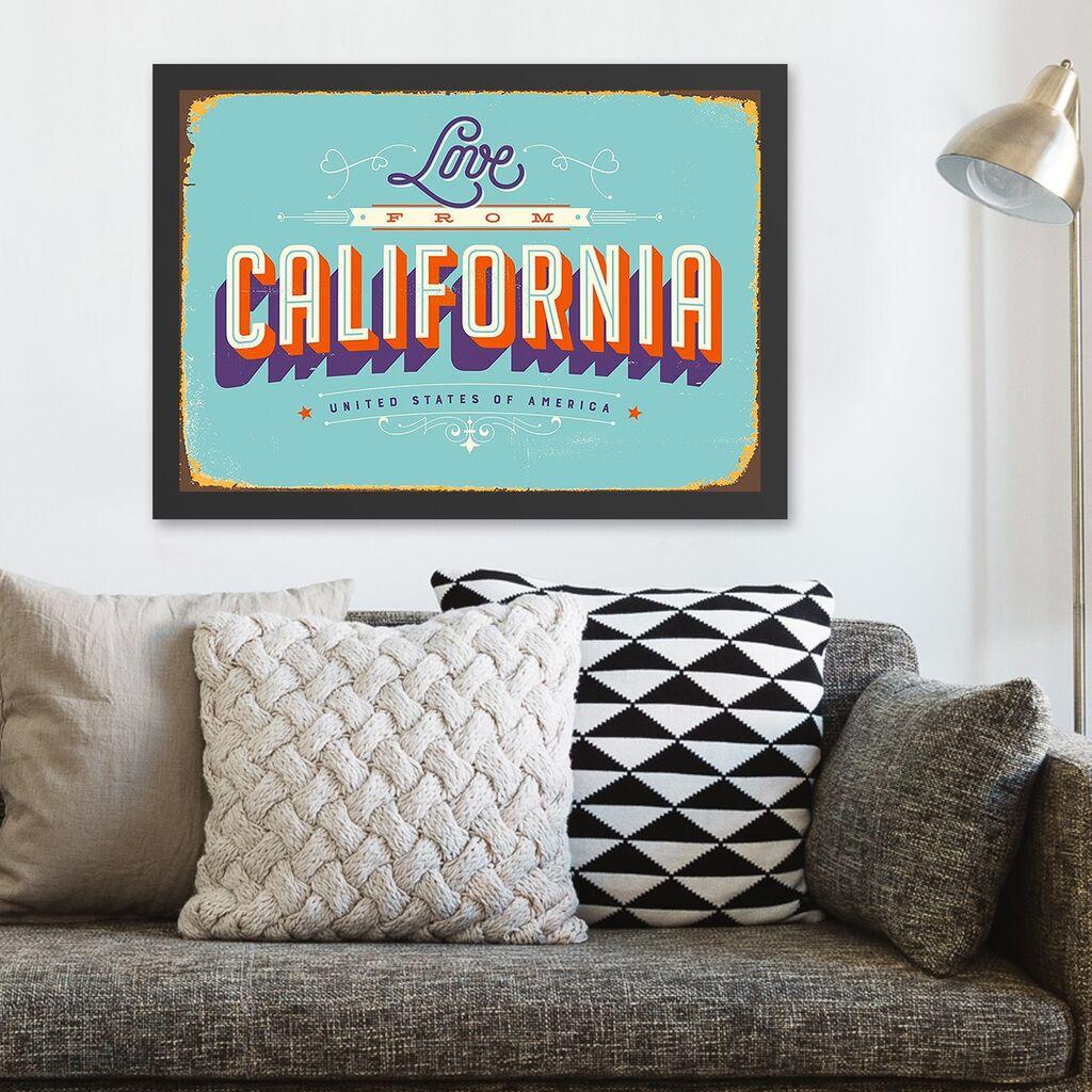 Wallity Uramljena slika California, 35x45 cm