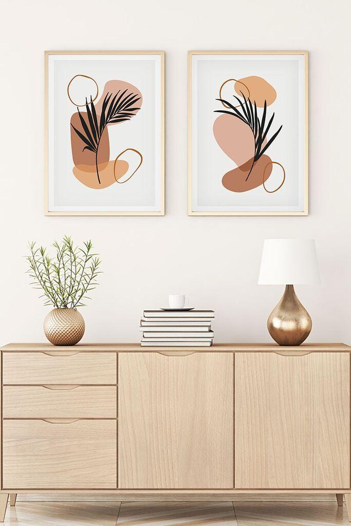 Wallity Uramljena slika Huhu127, 20x30 cm , 2 dela