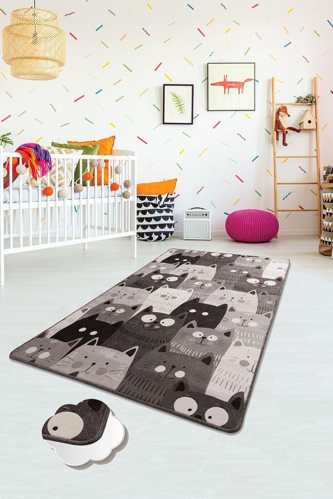 Conceptum Hypnose Carpet Cats, 100x160cm, siva