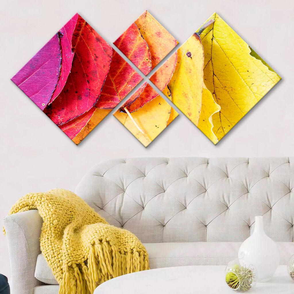 Wallity Slika 4MDF78473056, 60x115 cm, 4 dela
