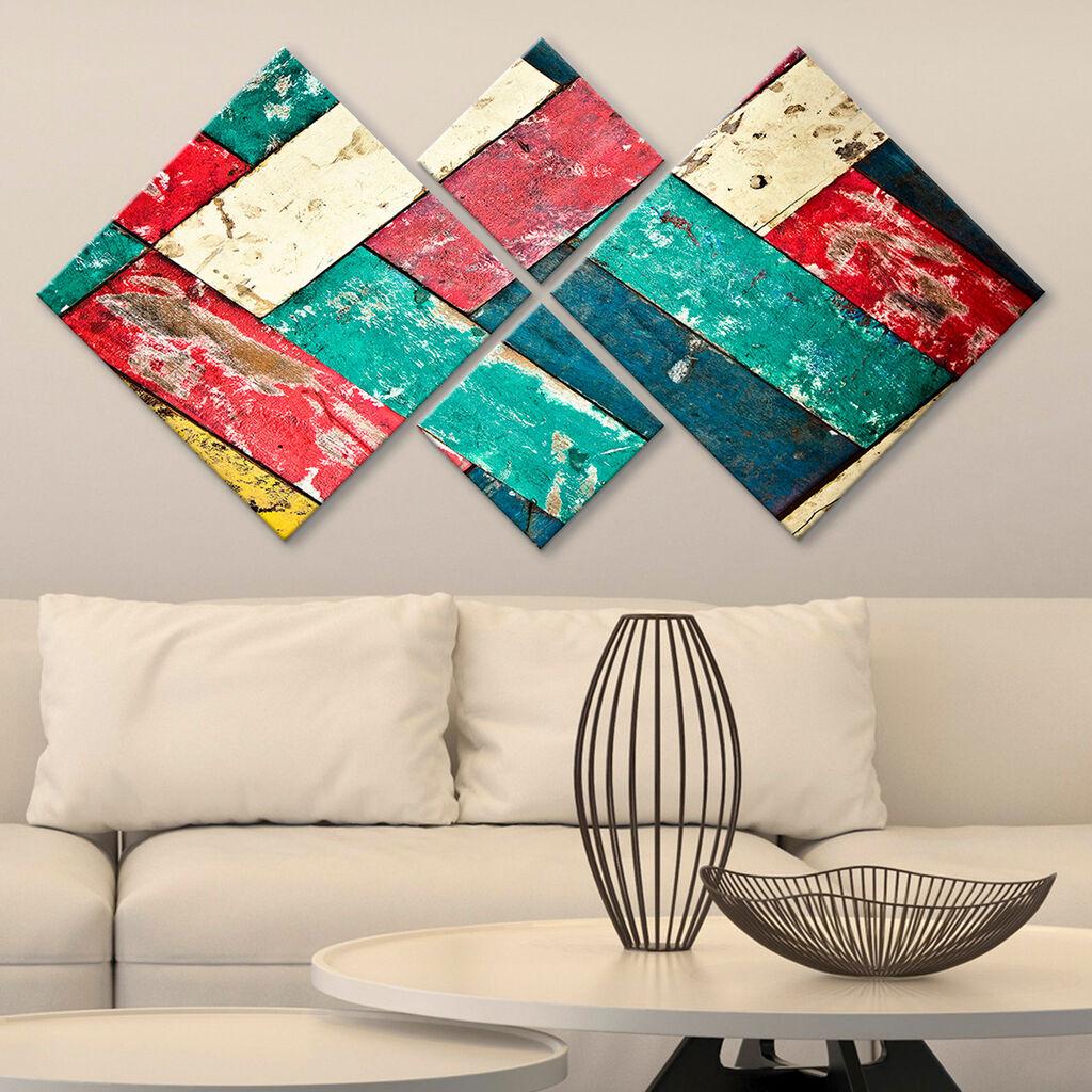 Wallity Slika 4MDF8987268, 60x115 cm, 4 dela