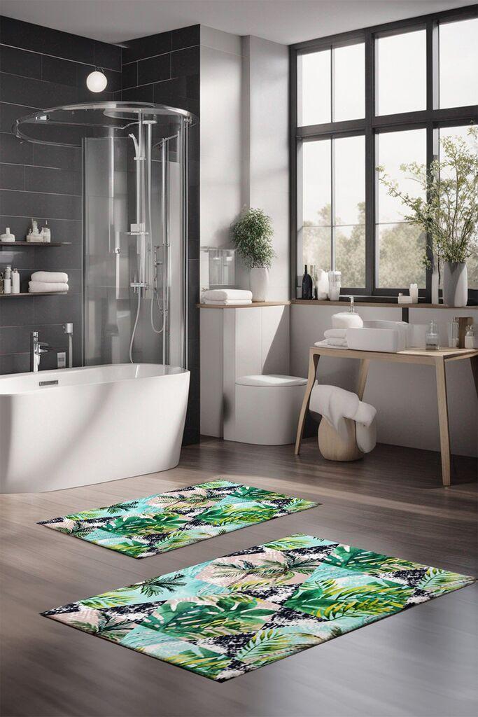 L'essentiel Maison Set prostirki za kupatilo CT-5314, 2 komada, šarene