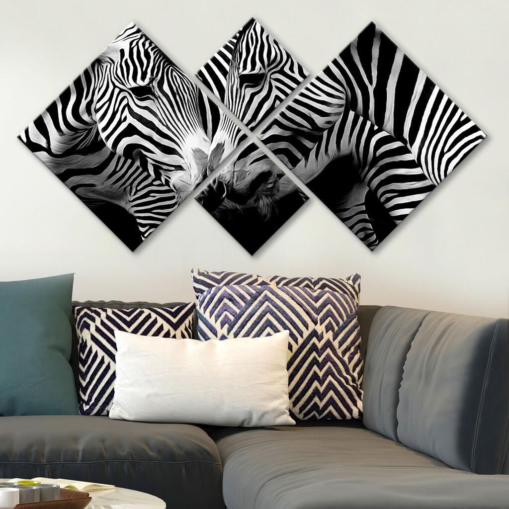 Wallity Slika 4MDF266434, 60x115 cm, 4 dela