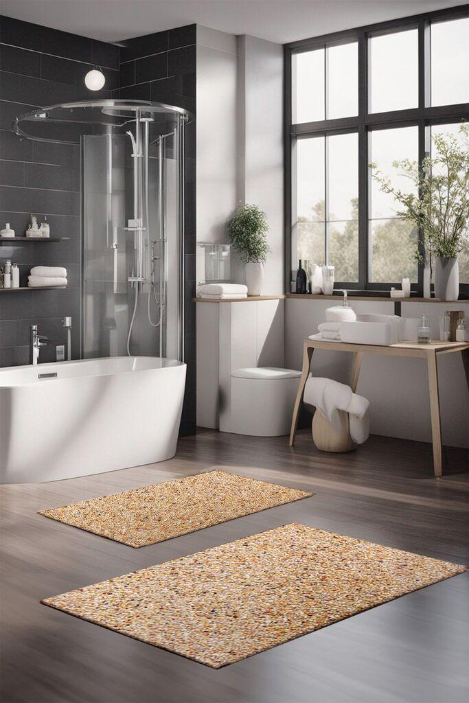 L'essentiel Maison Set prostirki za kupatilo CT-5173, 2 komada, šarene