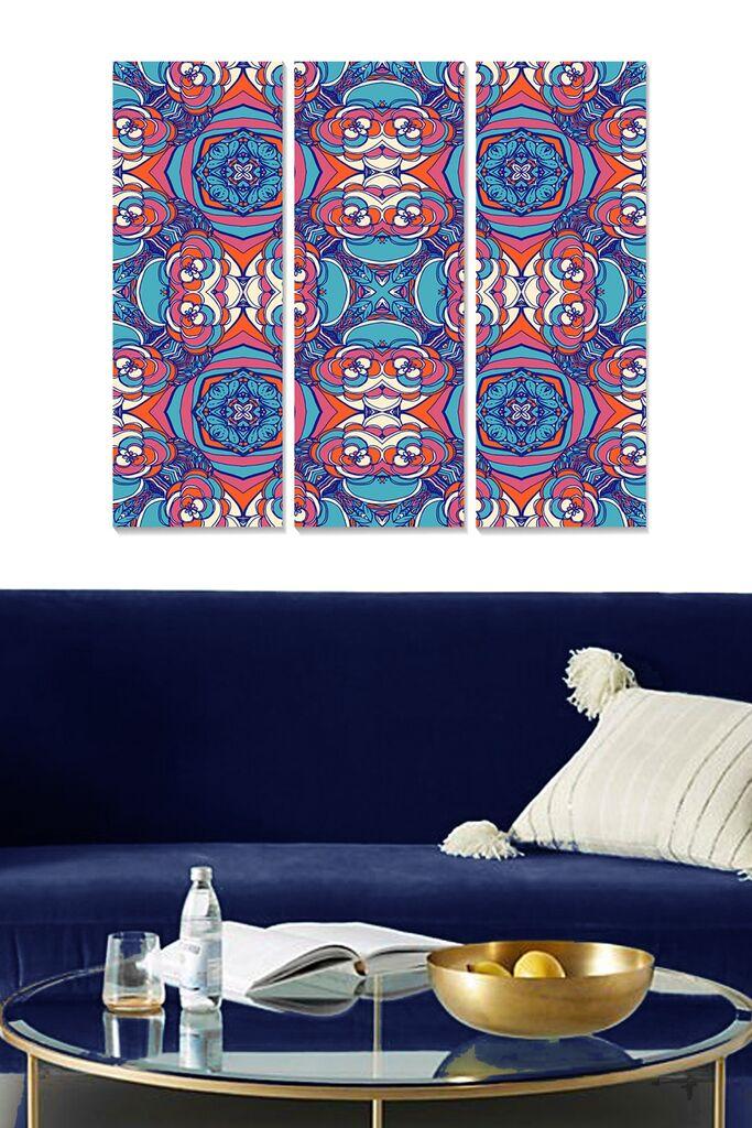 Wallity Slika MDF103830358, 70x50 cm, 3 dela