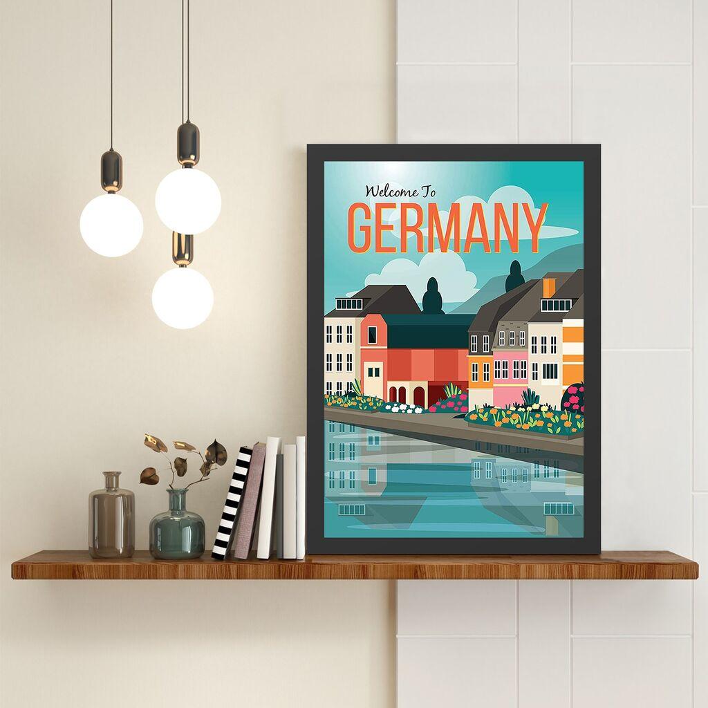 Wallity Uramljena slika Germany, 35x45 cm
