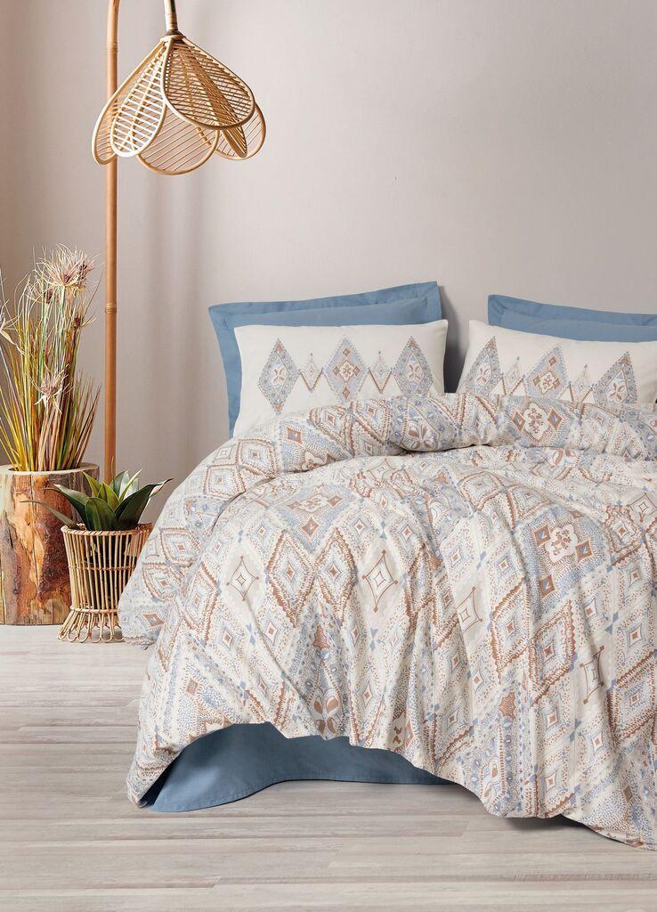 L'essentiel Maison set posteljine Zanora, 200x220 cm, Indigo