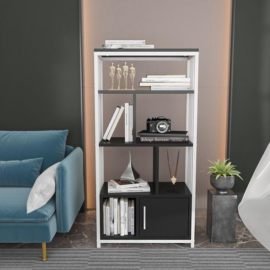 Hanah Home Knjižna polica Valero, 60x120x29,6 cm, Šarena