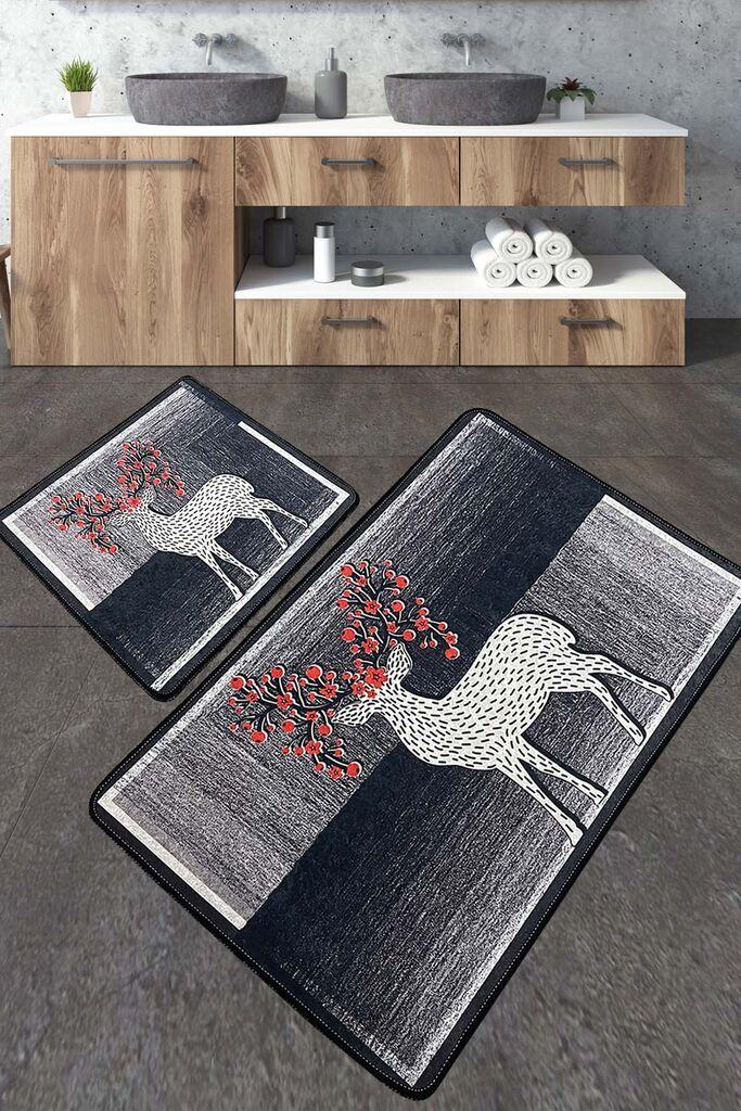 L'essentiel Maison Set od 2 kupaonska tepiha Šarene