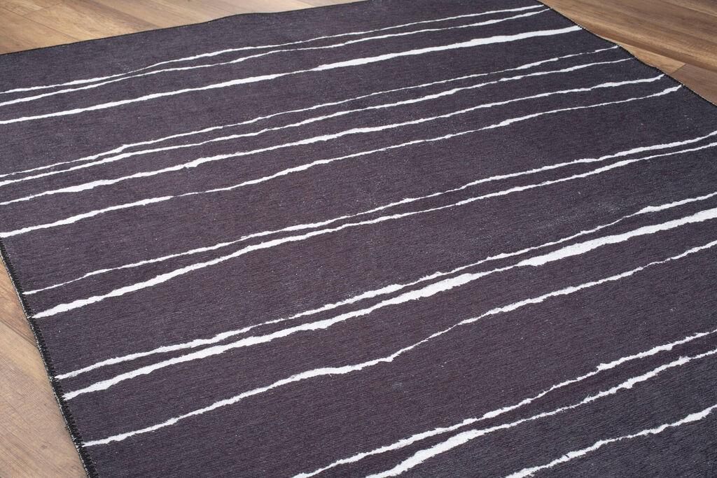 Conceptum Hypnose tepih Ada Gonul Chenille 290, 75x150cm, crni