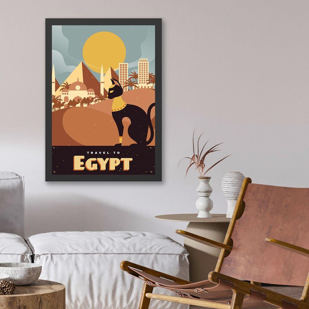 Wallity Uramljena slika Egypt, 35x45 cm