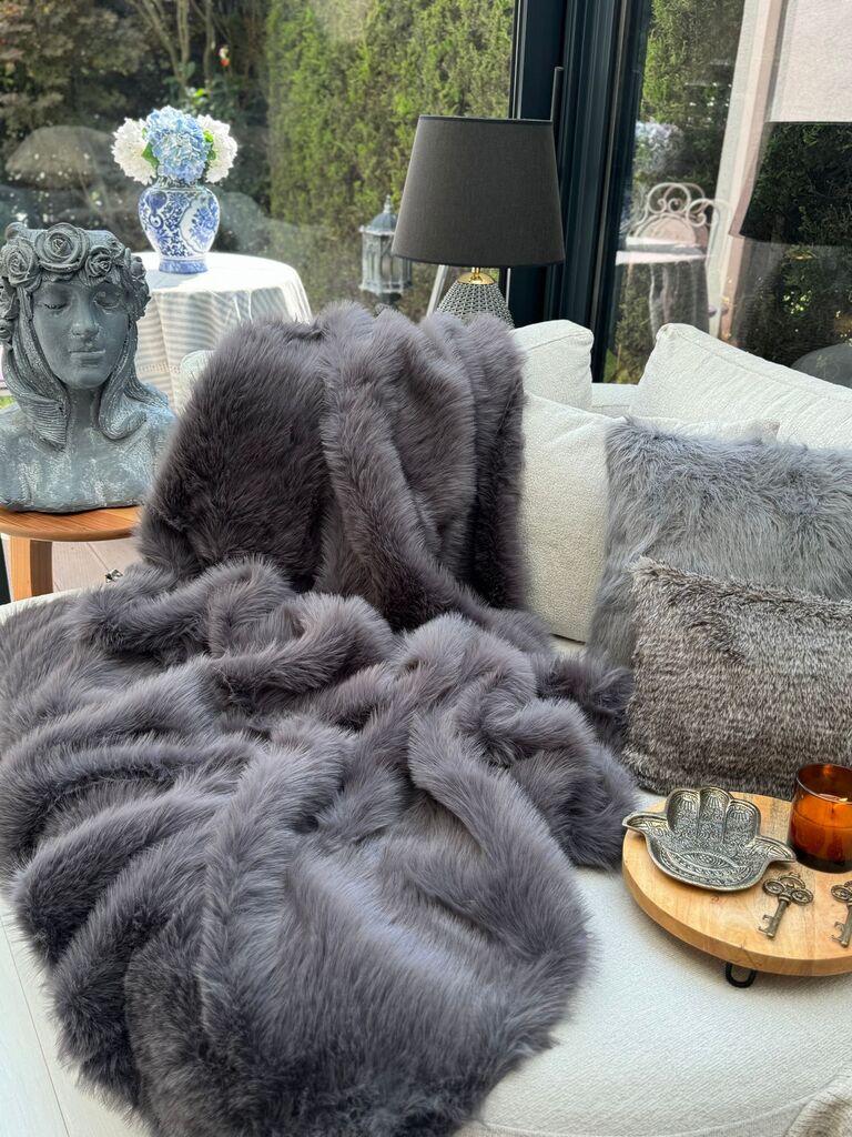 Aberto Design Navlaka za sofu Lolita, 150x100 cm, Antracit