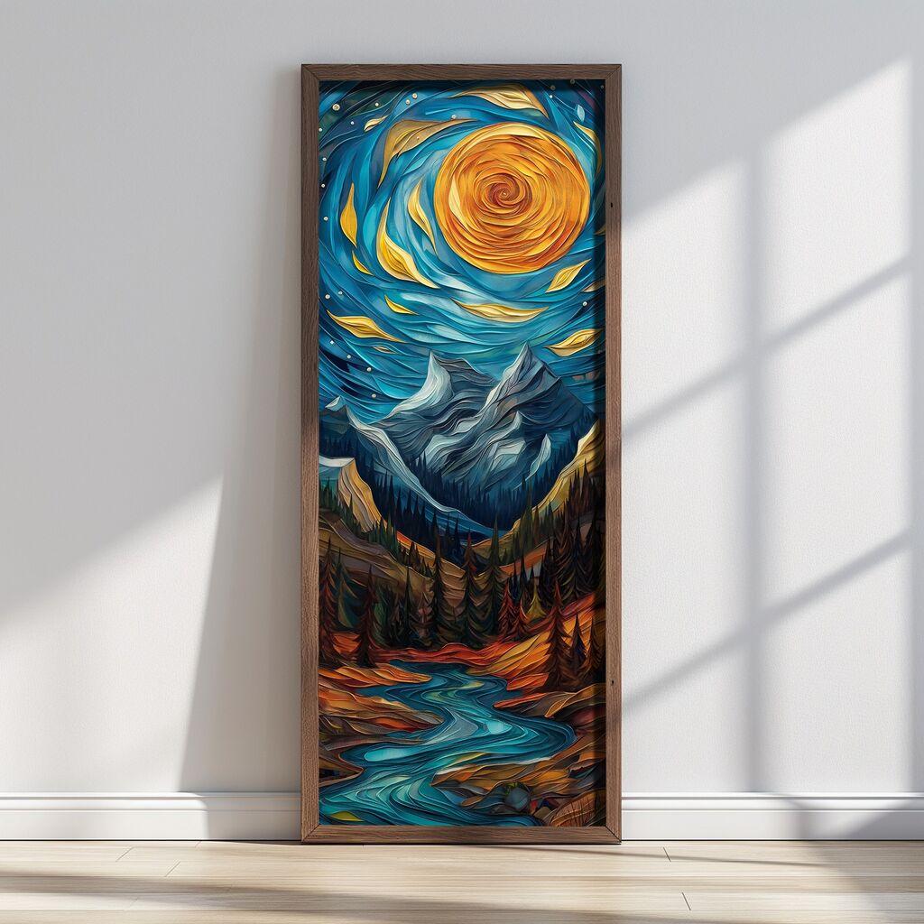Wallity Slika LONG011-S/120-40, 40 x 120 cm