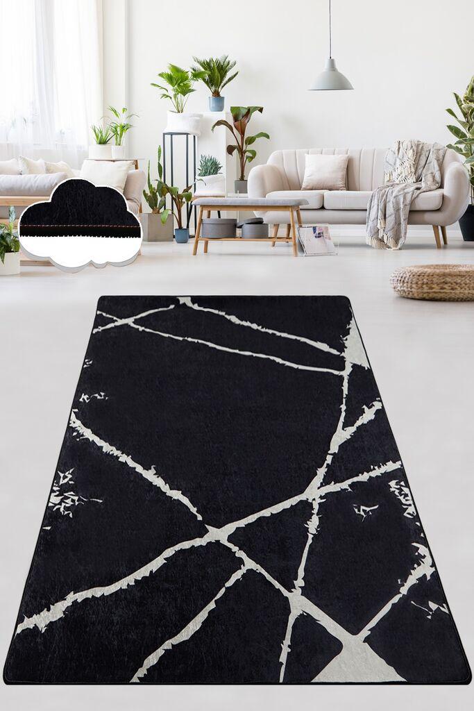 Conceptum Hypnose Tepih Slomljen, 100x300cm, Crno-bijeli
