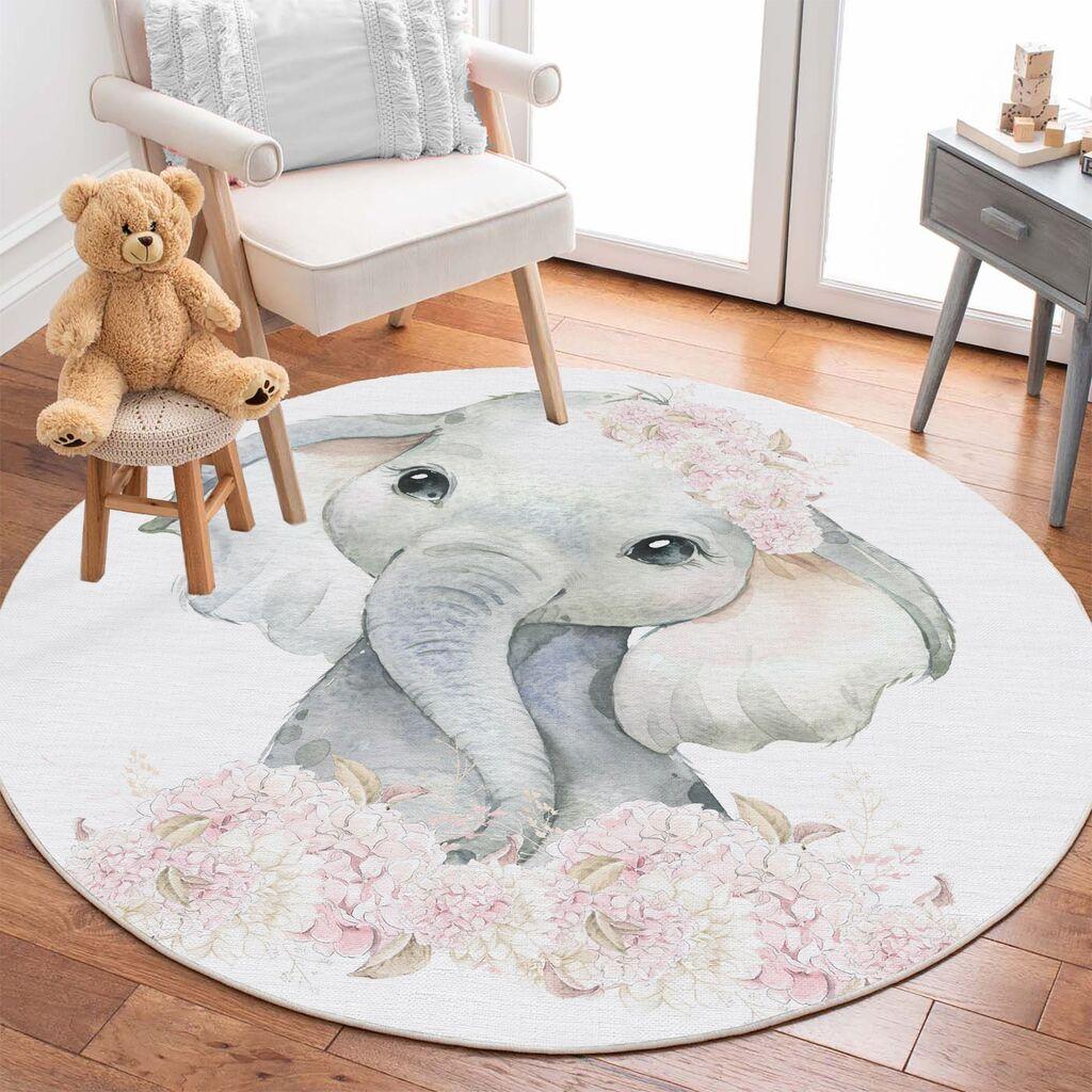 Conceptum Hypnose tepih Woopamuk150, 100X100cm, bijeli