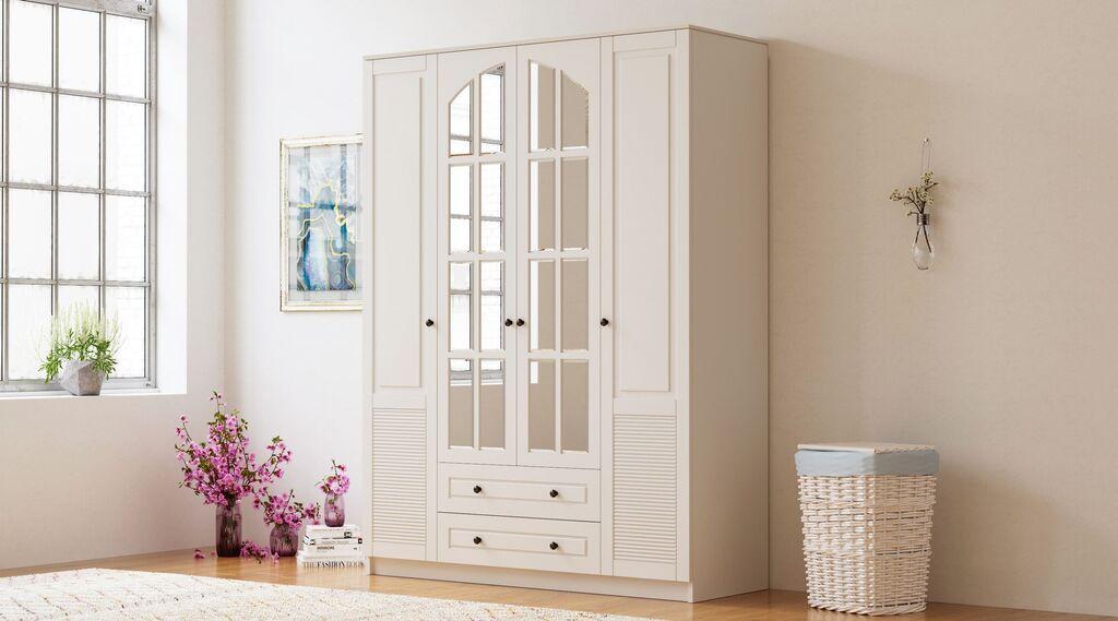 Hanah Home Ormar Rb-113, 140x210x52 cm, Bijeli