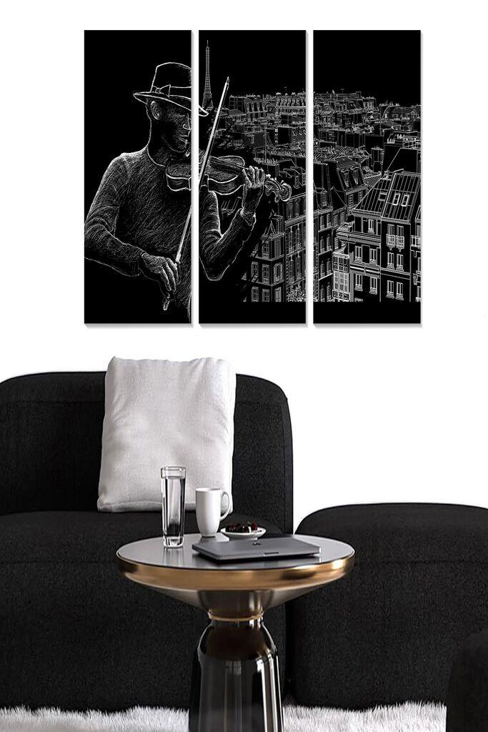 Wallity Slika MDF107136788, 70x50 cm, 3 dela