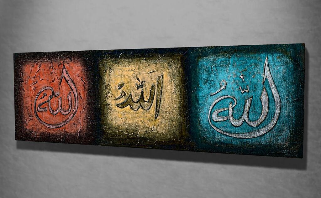 Wallity Slika na platnu 30x80cm